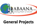 Abaana General Projects